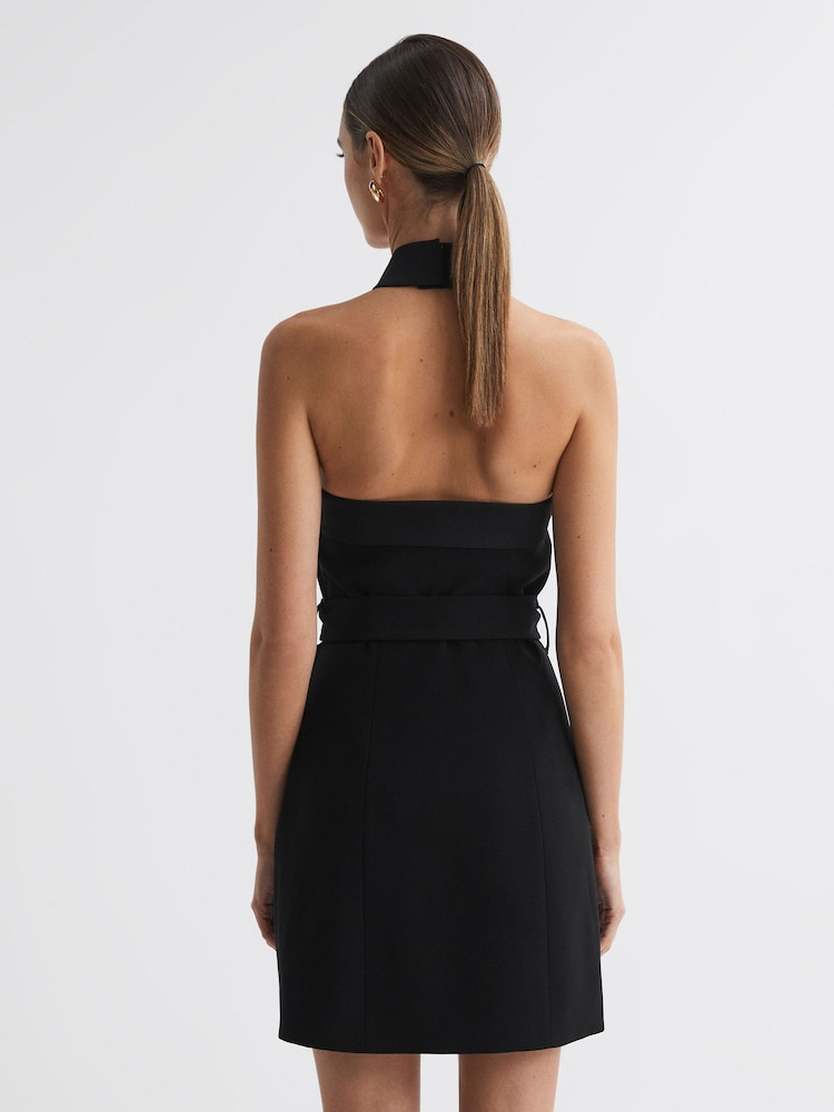 Reiss Alexis Figurbetontes Neckholder-Minikleid - Bild 4 von 4 Reiss Alexis Figurbetontes Neckholder-Minikleid - Bild 4 von 4