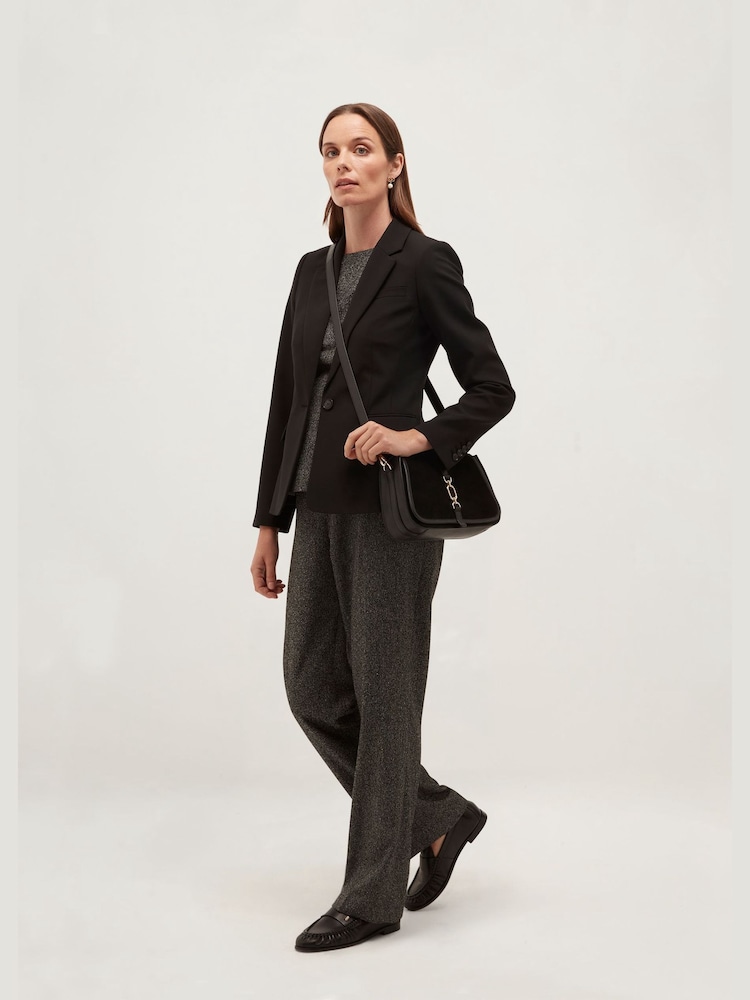 Hobbs Black Wren Cross-Body Bag - Image 1 of 4