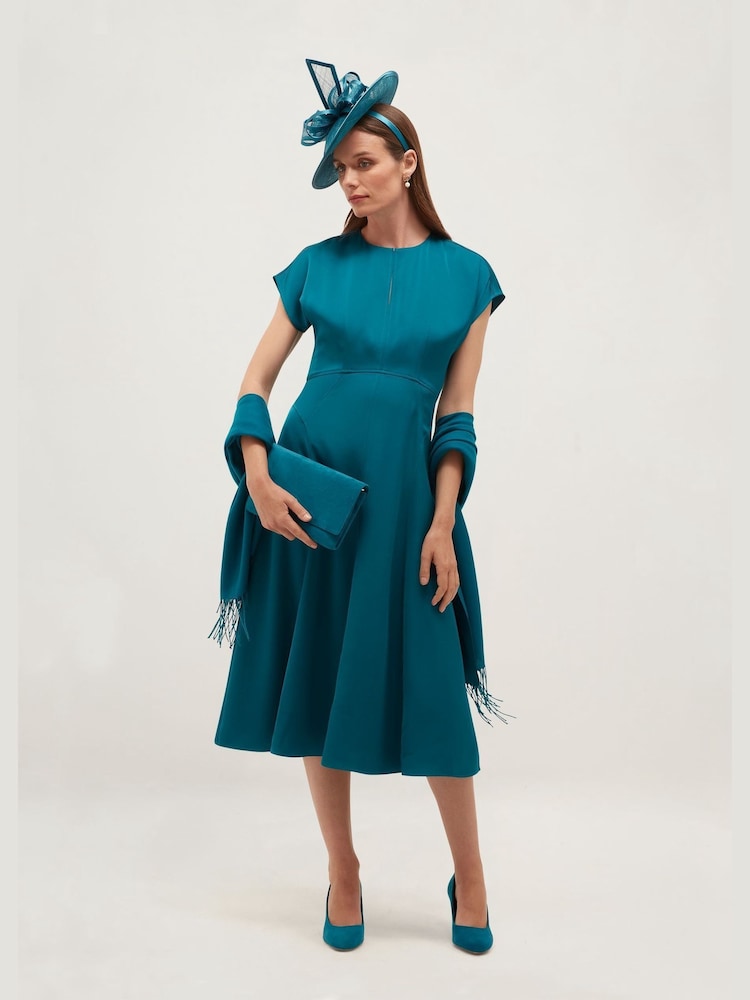 Hobbs Blue Ashley Clutch Bag - Image 1 of 4