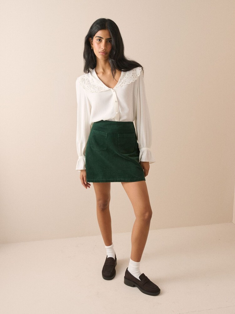 Nobodys Child Green Russell Skirt - Image 1 of 4 Nobodys Child Green Russell Skirt - Image 1 of 4