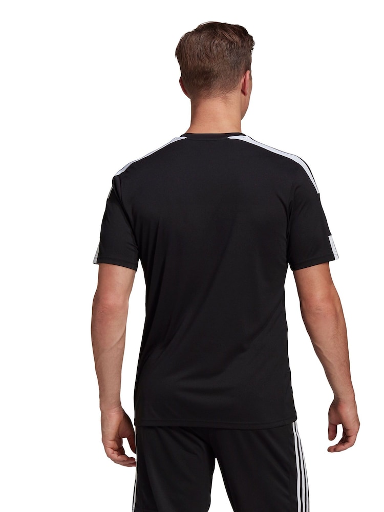 adidas Black Squadra Jersey Shirt - Image 2 of 5