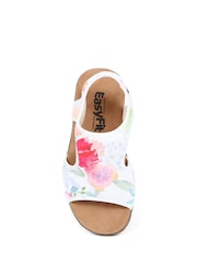 Pavers Easy FIt White Pavers Easy FIt Eloisa Extra Wide 6E Fit White Sandals - Image 5 of 5