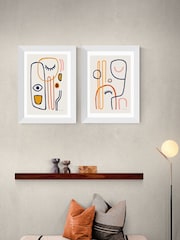 East End Prints Natural Feel Good Wall Set by Dan Hobday - Image 1 of 2