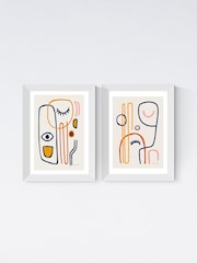 East End Prints Natural Feel Good Wall Set by Dan Hobday - Image 2 of 2