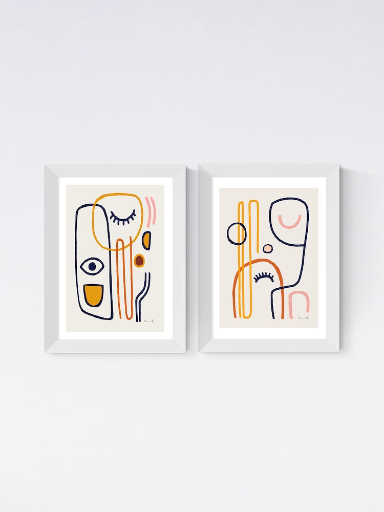 East End Prints Natural Feel Good Wall Set by Dan Hobday - Image 2 of 2