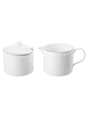 Mary Berry Set of 2 White Sugar & Milk Jugs - Image 4 of 4