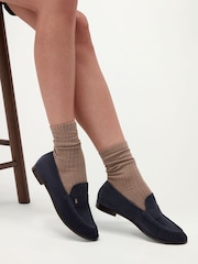Hobbs Natural Ribbed Single Socks - Image 2 of 5