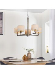 Gallery Home Bronze Victoria Pendant Ceiling Light - Image 1 of 8