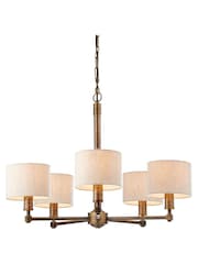 Gallery Home Bronze Victoria Pendant Ceiling Light - Image 7 of 8