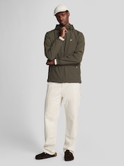Verde oliva - Sudadera con capucha y cremallera de Lyle & Scott - Imagen 4 de 8