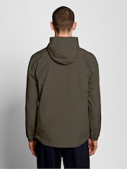Verde oliva - Sudadera con capucha y cremallera de Lyle & Scott - Imagen 7 de 8