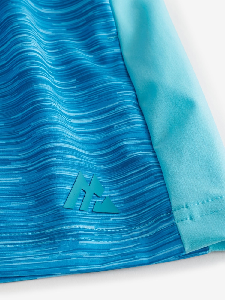 Montirex Blue Junior Trail Swim Shorts - Image 4 of 4 Montirex Blue Junior Trail Swim Shorts - Image 4 of 4