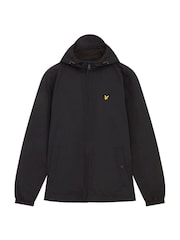 Lyle & Scott Black Zip Through Hooded Jacket - Image 5 of 5