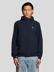 Azul - Chaqueta softshell con forro polar de Lyle & Scott - Imagen 1 de 5