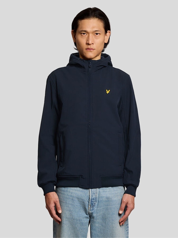 Azul - Chaqueta softshell con forro polar de Lyle & Scott - Imagen 1 de 5 Azul - Chaqueta softshell con forro polar de Lyle & Scott - Imagen 1 de 5