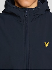 Azul - Chaqueta softshell con forro polar de Lyle & Scott - Imagen 4 de 5