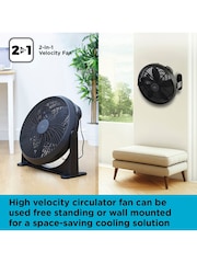 Black & Decker Black 20 Inch Air Circulator Fan - Image 3 of 8