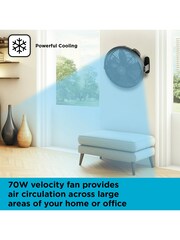 Black & Decker Black 20 Inch Air Circulator Fan - Image 4 of 8