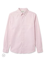 Calvin Klein Pink Oxford Cotton Button-Down Shirt - Image 6 of 6