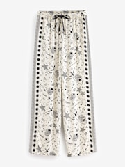 Rockett St George Ecru Cream Woven Button Through Pyjamas - Image 8 of 10