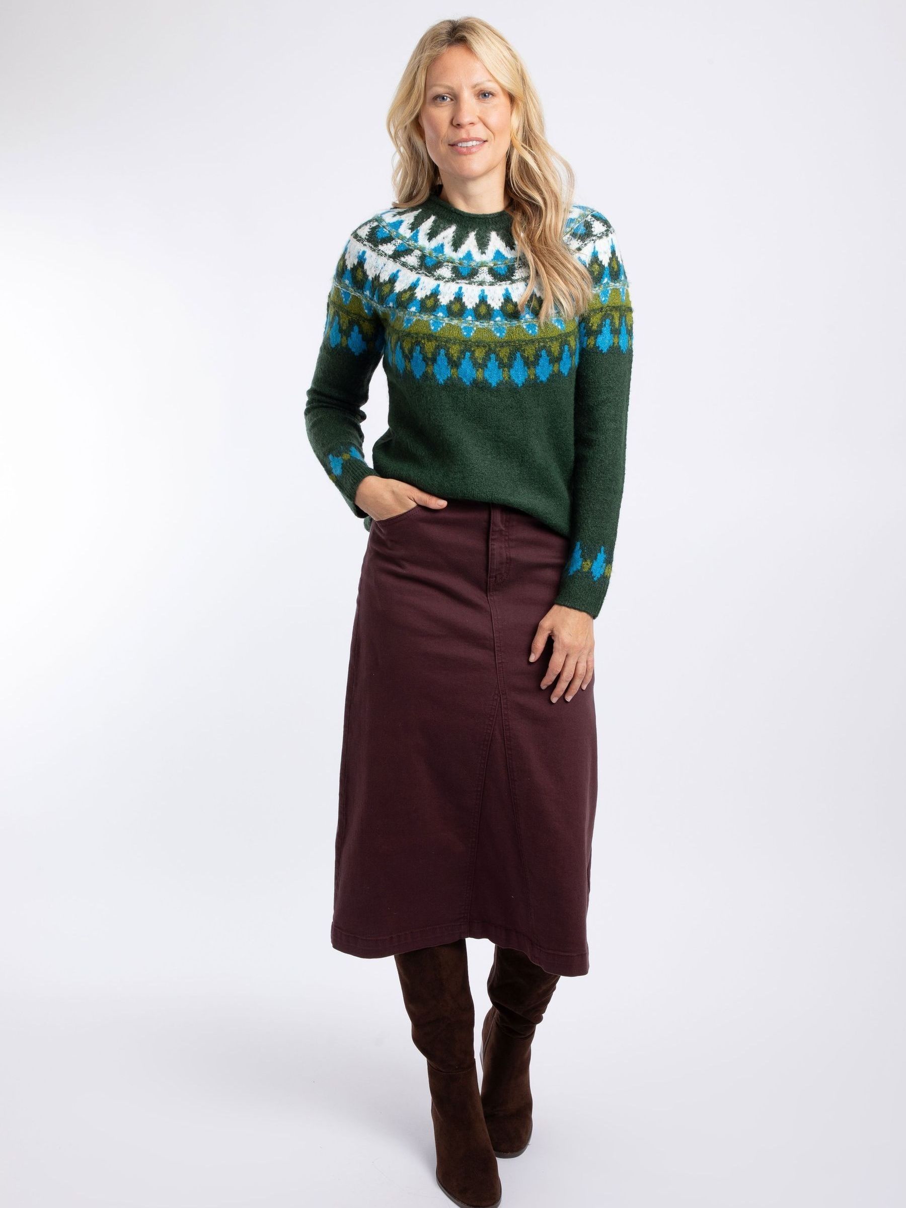 Unusual Fish Images Buy Weird Fish Green Lowell Fair Isle Jumper from the Next UK online shop