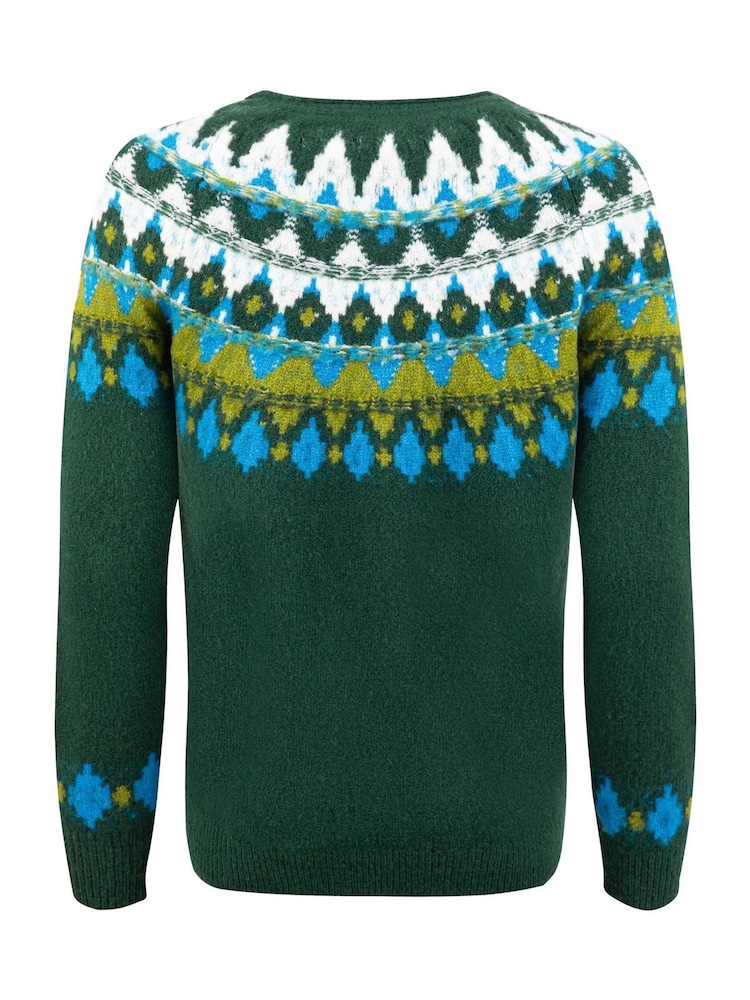 Unusual Fish Images Buy Weird Fish Green Lowell Fair Isle Jumper from the Next UK online shop