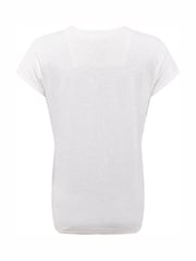 Off White - Weird Fish Wildflowers Front Print Cotton Graphic T-Shirt - 6的图像6｝