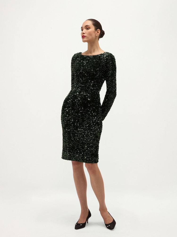 Hobbs Green Sawyer Dress - Image 1 of 6 Hobbs Green Sawyer Dress - Image 1 of 6