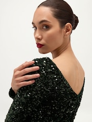 Hobbs Green Sawyer Dress - Image 5 of 6