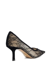 Dune London Black Ascend Court Shoes - Image 3 of 6