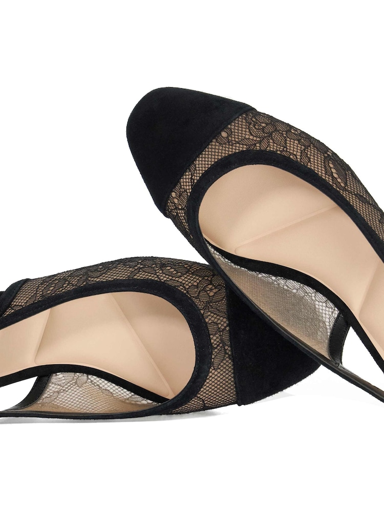 Dune London Aydınlaşdırın Slingbacks - 5şəkildən 5 şəkil
