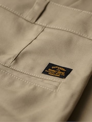 Superdry Brown Straight Chinos Trousers - Image 6 of 6