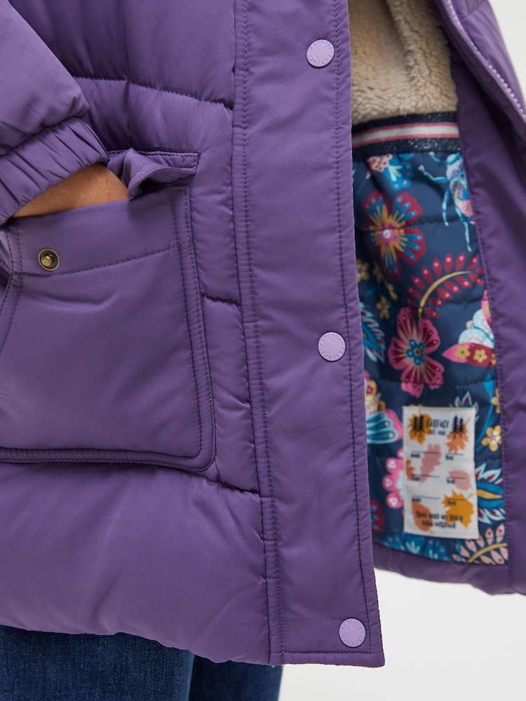 Violet - Manteau long rembourré FatFace - Image 3 of 4