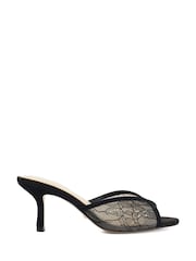 Dune London Black Monarchs Heeled Sandals - Image 1 of 5