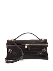 Dune London Brown Declarations Cross-Body Bag - Image 1 of 4
