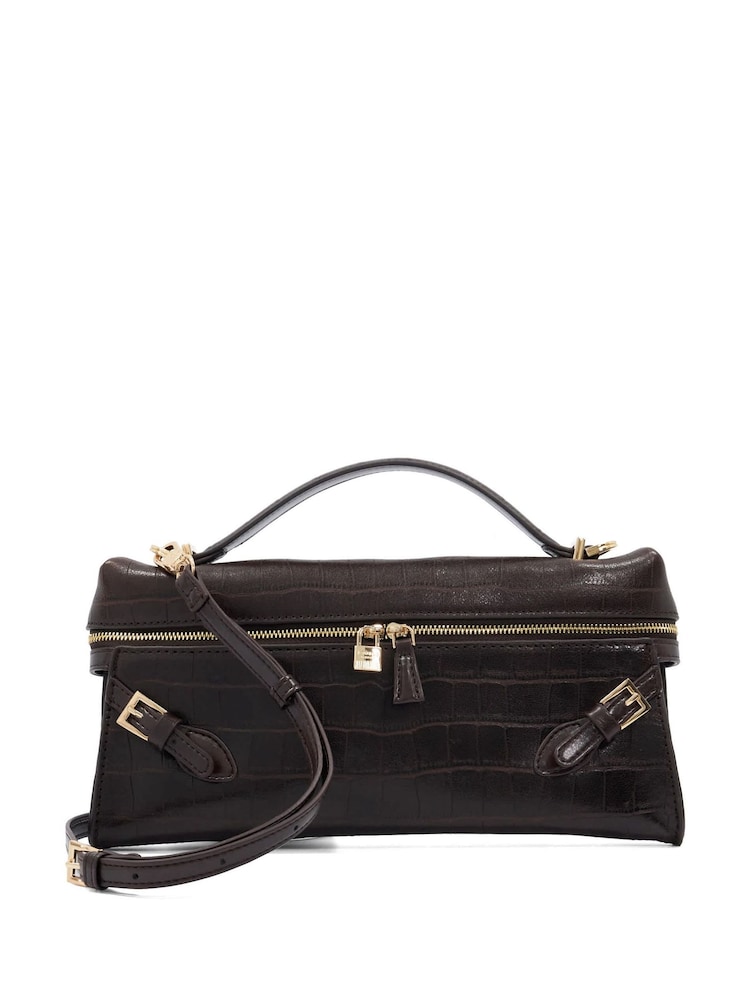 Dune London Brown Declarations Cross-Body Bag - Image 1 of 4 Dune London Brown Declarations Cross-Body Bag - Image 1 of 4