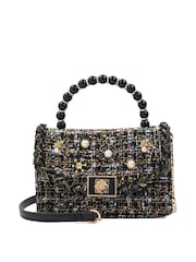 Schwarz - Dune London Blooms Tragetasche - Bild 1 von 4