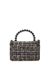 Schwarz - Dune London Blooms Tragetasche - Bild 2 von 4