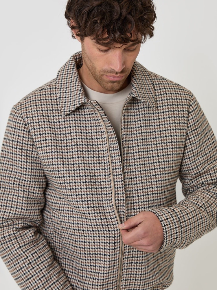 Threadbare Faux Wool Collared Jacket - Bild 1 von 5 Threadbare Faux Wool Collared Jacket - Bild 1 von 5