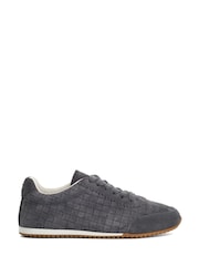 Dune London Grey Elora Trainers - Image 1 of 5