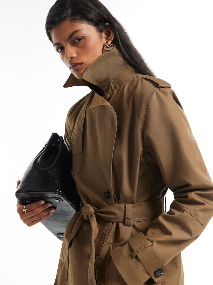 River Island Casual Trench Coat - Εικόνα 4 από 4 River Island Casual Trench Coat - Εικόνα 4 από 4