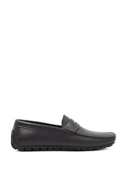 Dune London Brown Brackley Moccasins - Image 1 of 5