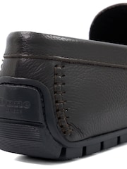 Dune London Brown Brackley Moccasins - Image 5 of 5