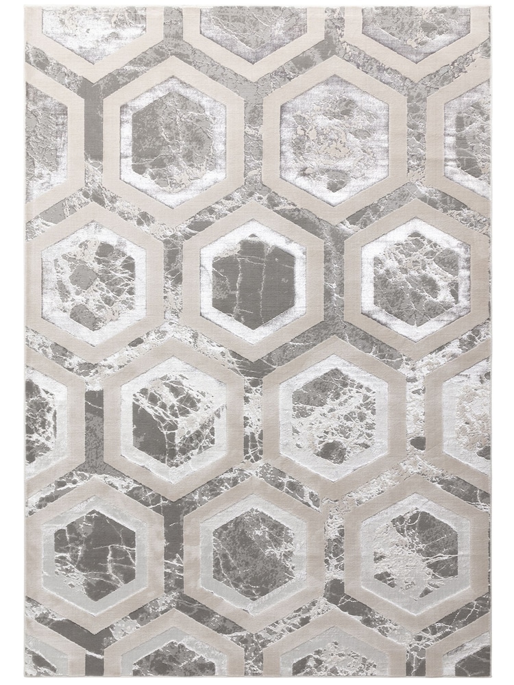 Asiatic Rugs Grey Aurora Crystal Rug - Image 2 of 4