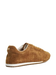 Dune London Tan Brown Elora Trainers - Image 3 of 5