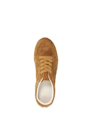 Dune London Tan Brown Elora Trainers - Image 4 of 5