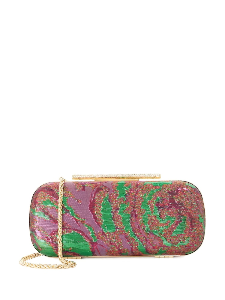 Dune London Purple Body Clutch Bag - Image 1 of 4 Dune London Purple Body Clutch Bag - Image 1 of 4