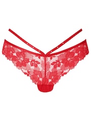 Ann Summers Naughty By Nature Floral Lace Brazilian Knickers - Image 5 of 5