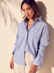 Myleene Klass Oversized Cotton Poplin Shirt - Image 1 of 7