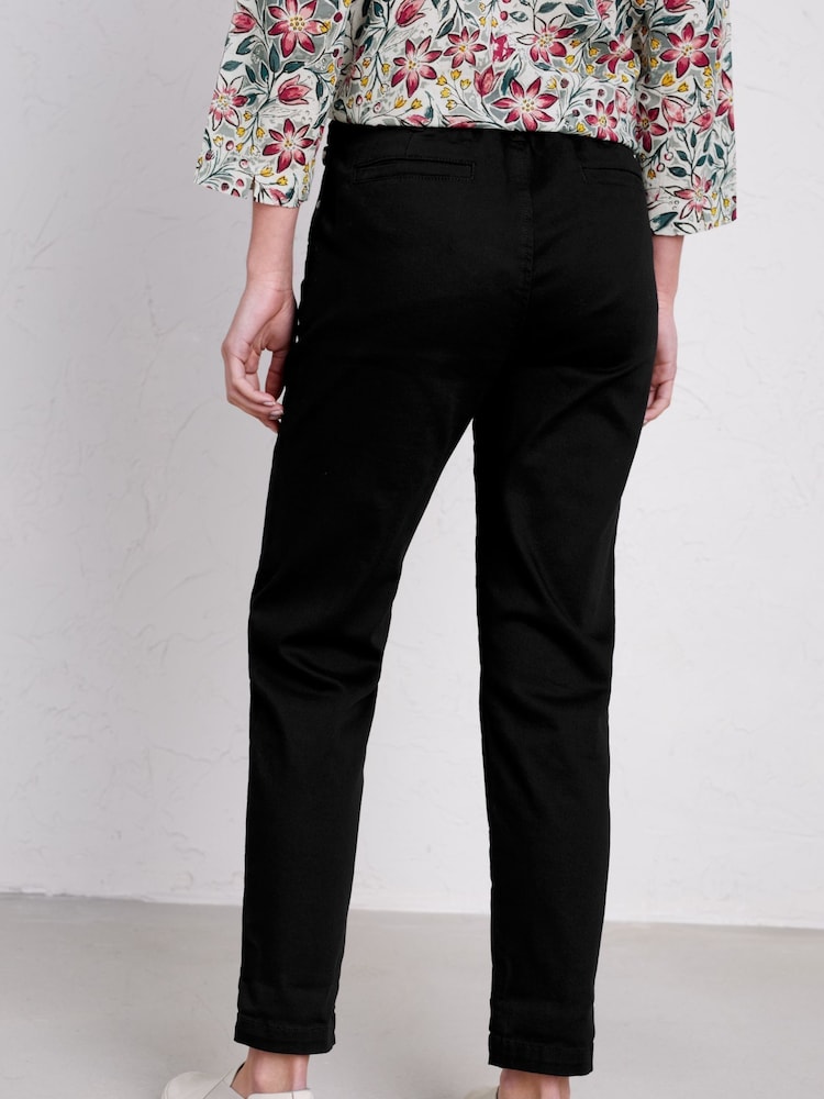 Seasalt Cornwall Black Waterdance Trousers - Image 2 of 7